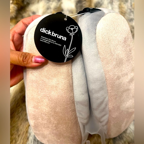 New Rare Childs Miffy Dick Bruna MiffySlippers Size 6-9 Gray Rabbit - Picture 8 of 9